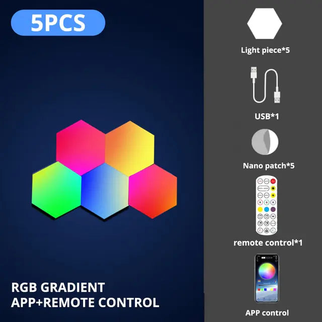 Hexagon LED Lights
