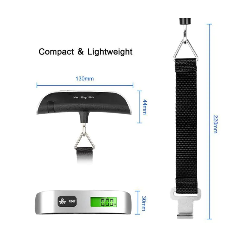 Portable Handheld Electronic Luggage Scale