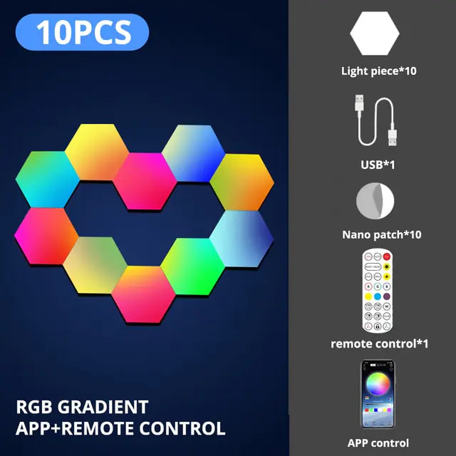Hexagon LED Lights