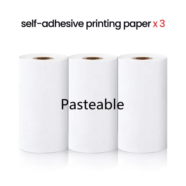 Mini Portable Sticker Label Printer
