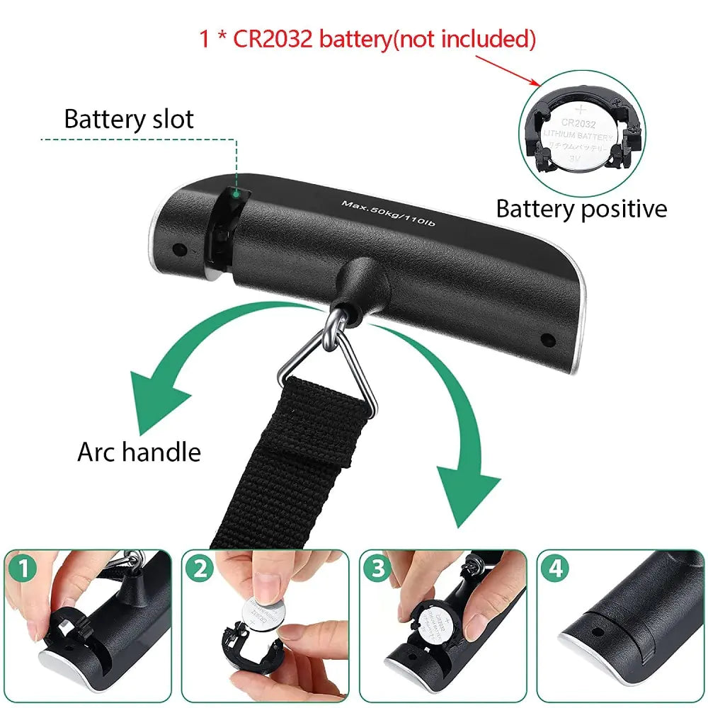Portable Handheld Electronic Luggage Scale