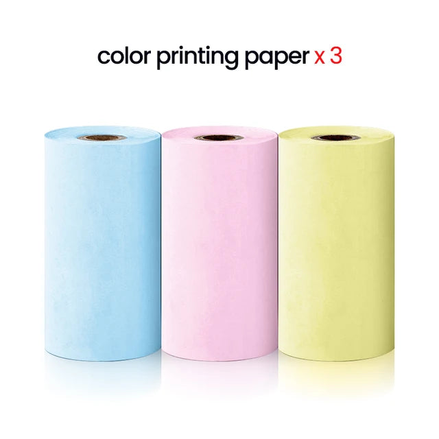 Mini Portable Sticker Label Printer
