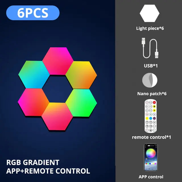 Hexagon LED Lights