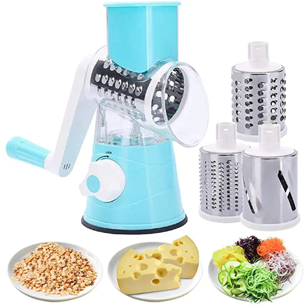 Manual Tabletop Drum Cheese Grater
