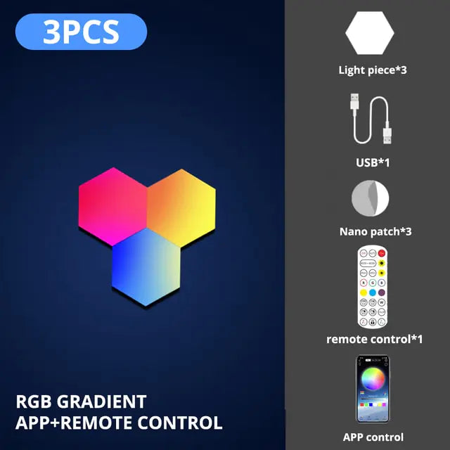 Hexagon LED Lights