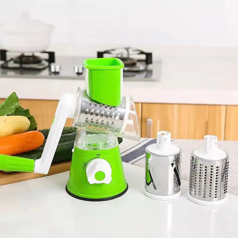 Manual Tabletop Drum Cheese Grater