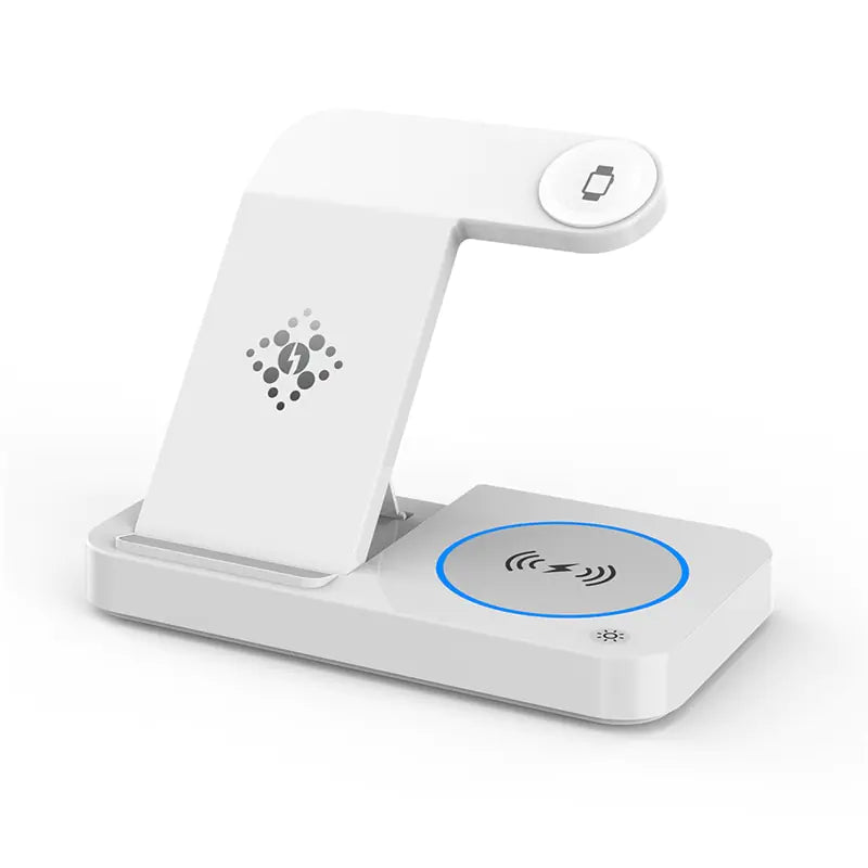 4-in-1 Foldable Wireless Charging Station – Fast Charger for iPhone, Samsung, Apple Watch, AirPods – Portable, Durable, All-in-One Wireless Charger