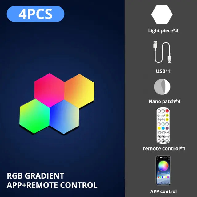 Hexagon LED Lights